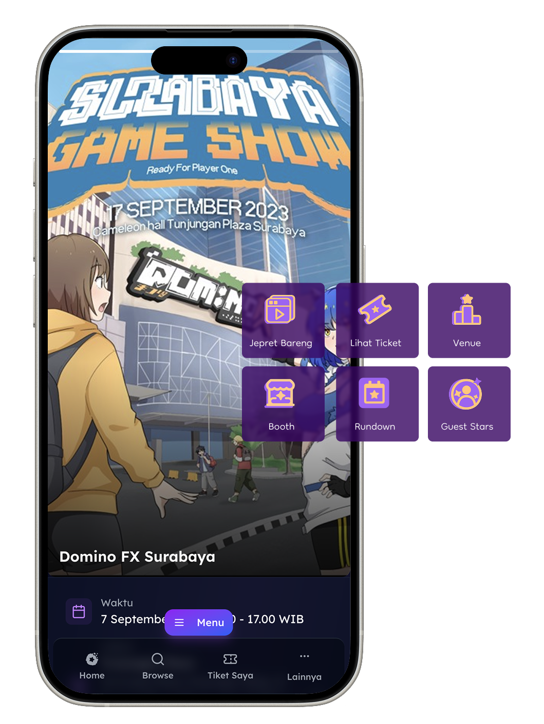 Custom Event Interface